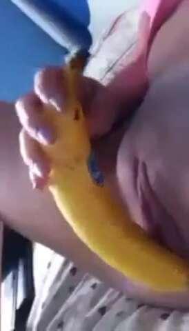 【洋萝莉】香蕉可不是这么吃的